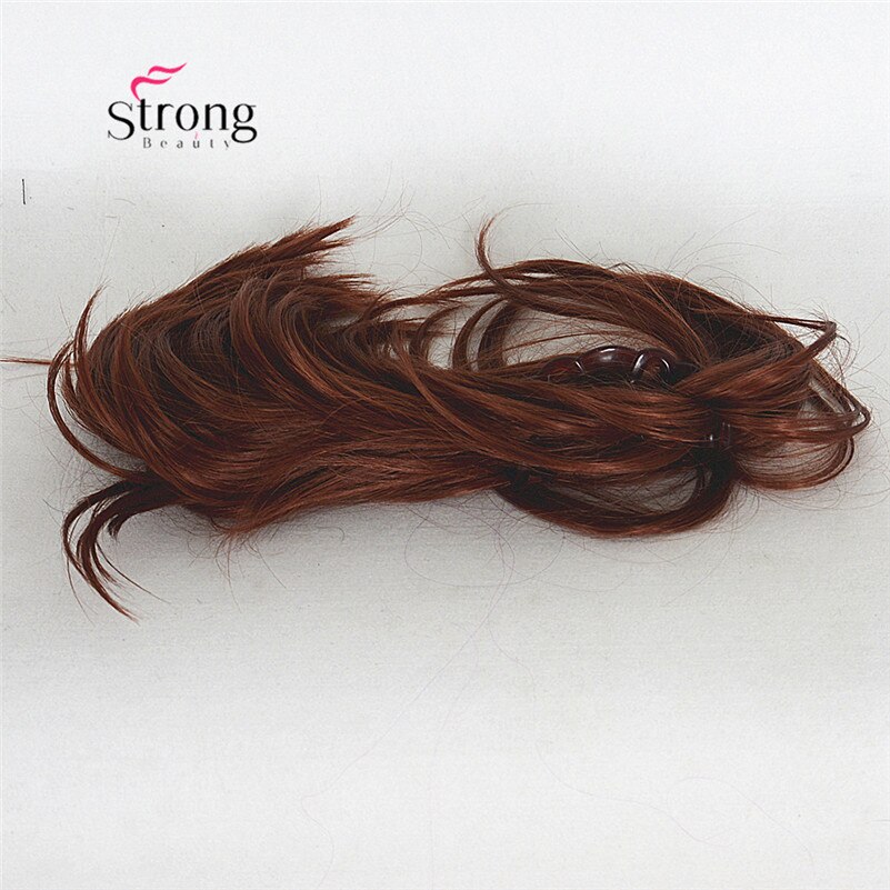 12 Inch Adjustable Messy Style Ponytail Hair Extension Synthetic Hair-Piece with Jaw Claw COLOUR CHOICES