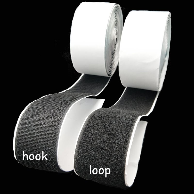 5 Meters/roll self-adhesive velcros hook and loop fastener tape adhesive velcros magic strap sticker velcros adhesive Glue DIY