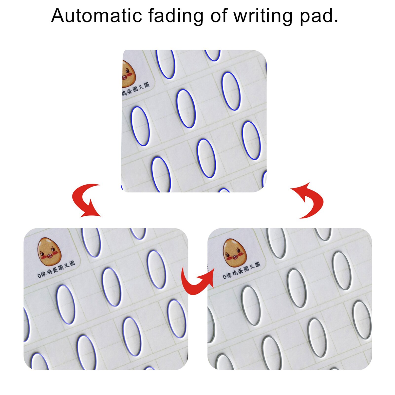 Preschool Children Practice Number Pinyin Letter Groove Calligraphy Copybook Set