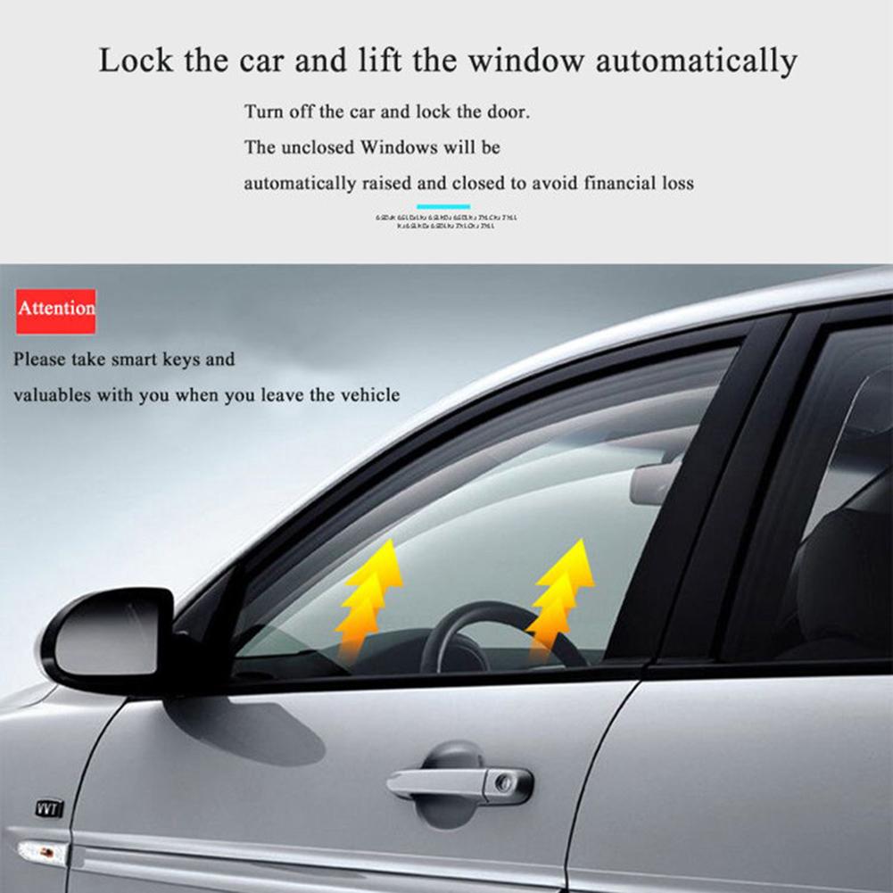 12V Car Alarm Remote Control Car Keyless Entry Engine Start Alarm System Push Button Remote Starter Stop Auto Anti-theft System