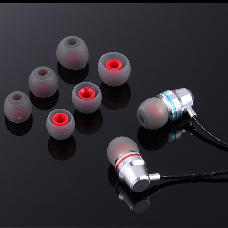 4.0 Mm (L M S) siliconen Oorkussens Voor In-Ear Hoofdtelefoon Siliconen Oordopjes/Oor Mouw Headset Accessoires