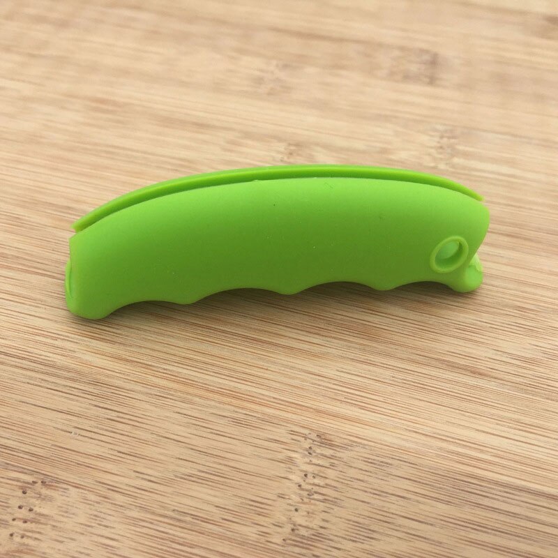 Good Healthy Plastic Bag Holder Carrier Strong Silicone Handle Carrier for Grocery Plastic Bag Shopping Bags Garbage Bag: Green