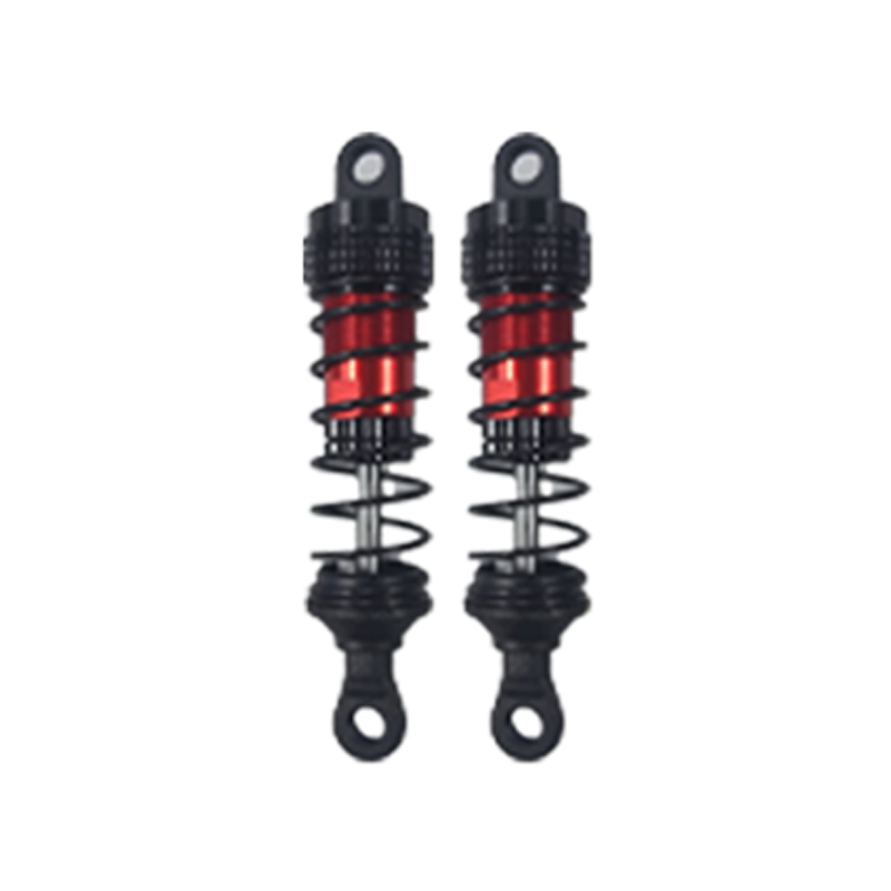 Wltoys 144001 144002 144010 124007 124008 124016 124018 124019 Amortiguador de aceite de Metal, accesorios de piezas de actualización de coche RC: Negro