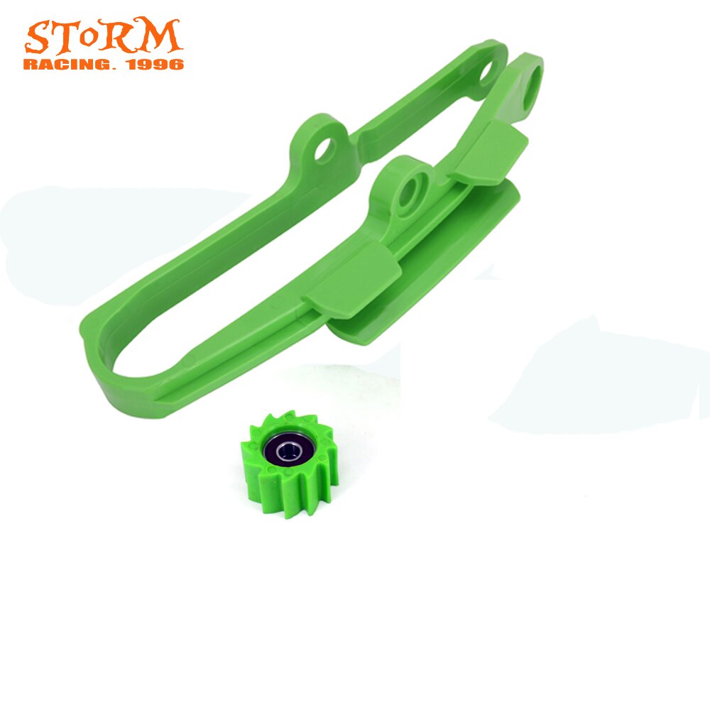 Chaîne de moto Curseur Guide Galet Inférieur Pour KAWASAKI KXF250 KX250F KXF450 KX450F: BOTH