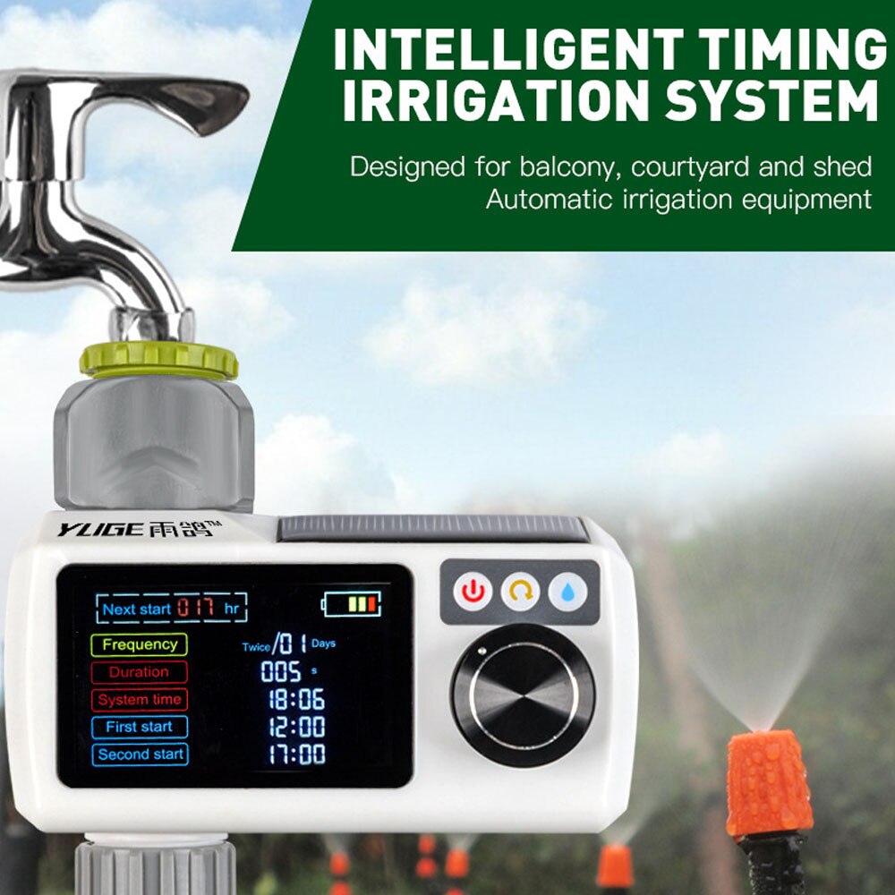 Rain Sensor Intelligent Drip Irrigation System Controller Watering Timer Garden Irrigation Tool Automatic Intelligent Timer