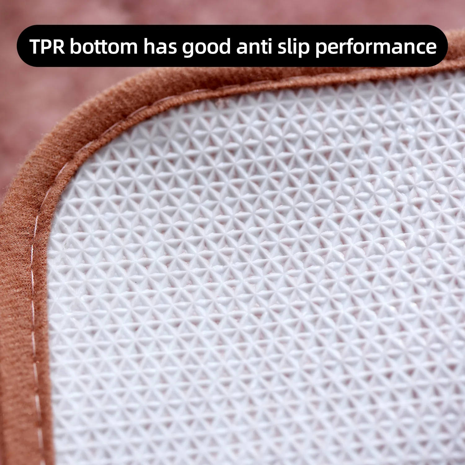 Pinkki kylpyhuoneen liukumaton ovimatto, pehmomatto, imukykyinen kylpyammeen lattiamatto, wc-lattiamatto, kodinsisustusmatto