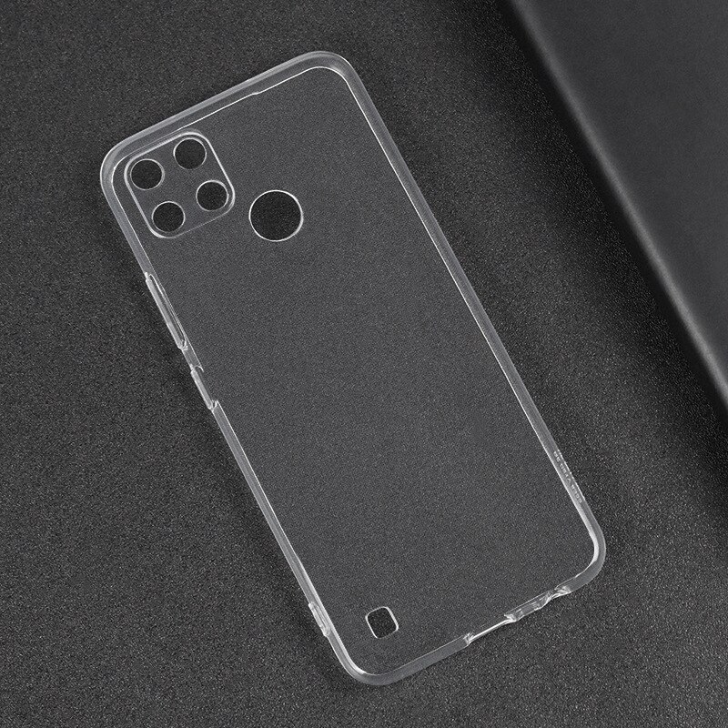 Transparante Dunne Telefoon Case Voor Oppo Realme C21Y C25Y Coque Soft Clear Silicagel Lens Beschermende Tpu Originele Achterkant fundas