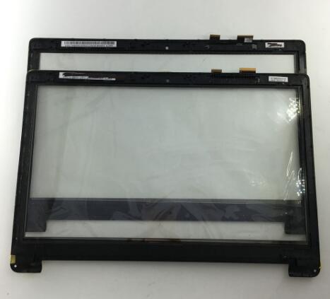Cristal de la pantalla del digitalizador táctil de 15,6 "con el bisel del marco para Asus TP550 TP550L TP550LN FP-TPAY15611A-01X