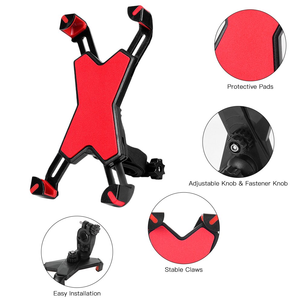 Vélo Support Pour Téléphone Réglage Moto Support Pour Téléphone Support De Vélo Rotatif Pour VTT route Vélo Équipement