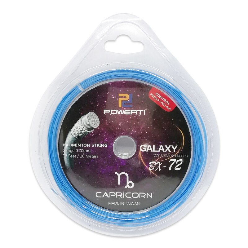 5PCS-0.70mm Badminton Racket String Rainbow Badminton Accessories Stringing Machine 12M-BX72 POWERTI