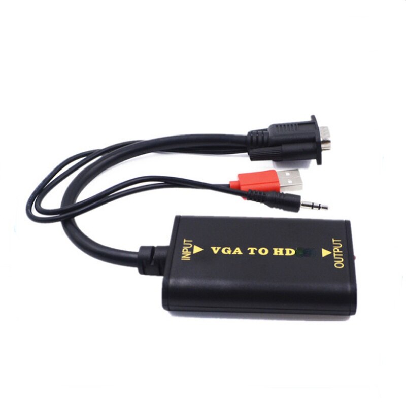 Vga Naar Hdmi-Compatibel Vrouwelijke Converter Met Usb Met Audio Vga Naar Hdmi Video Converter
