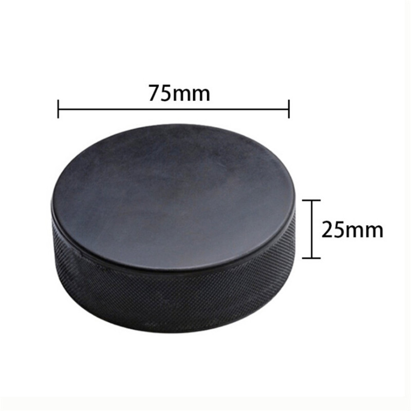 Hockey sur glace surface lisse sûre rondelles uniques taille officielle jeu pratique balles de rondelle de sport en vrac