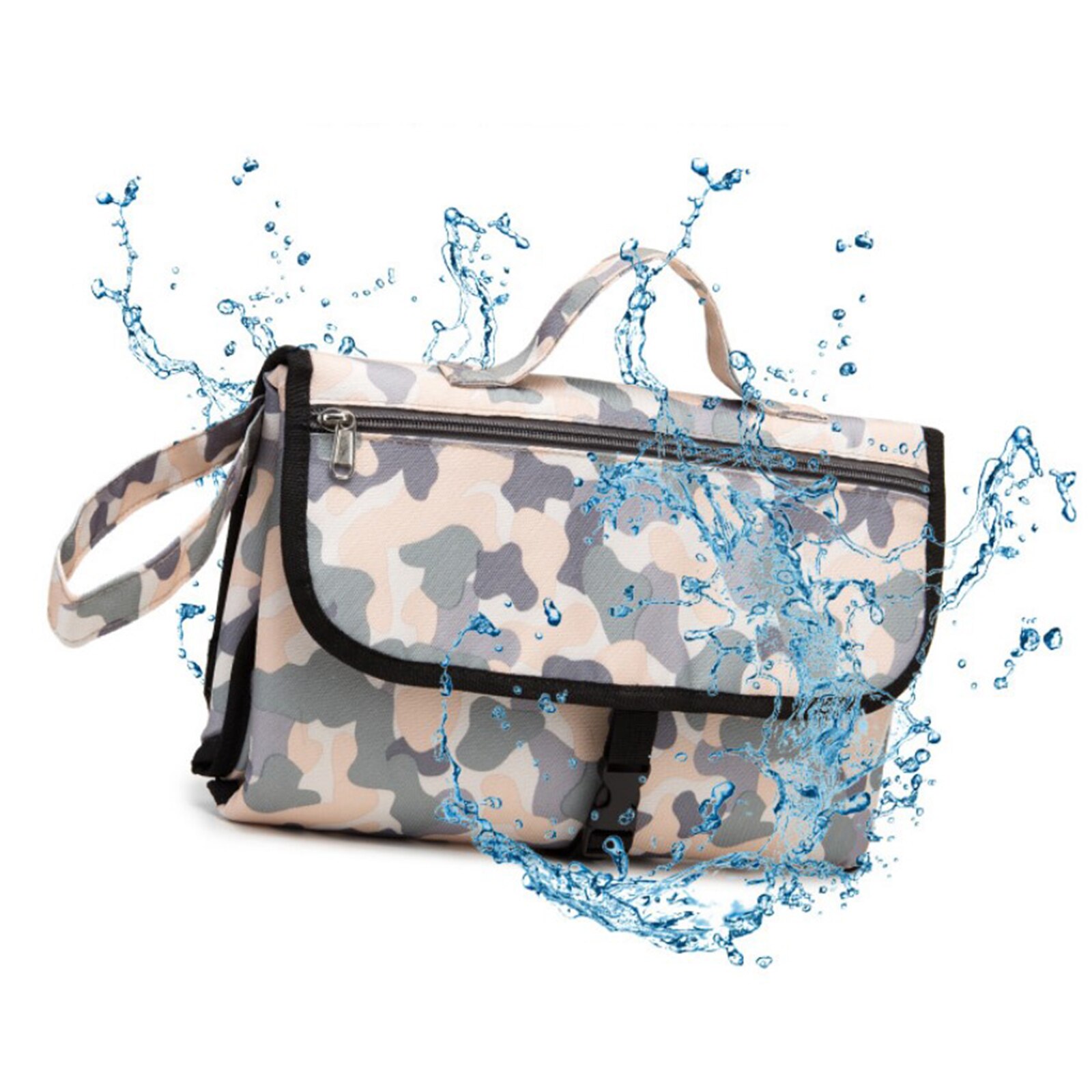 Coussin à langer Portable, sac étanche pour maman, porte-lingette, fournitures pour bébé