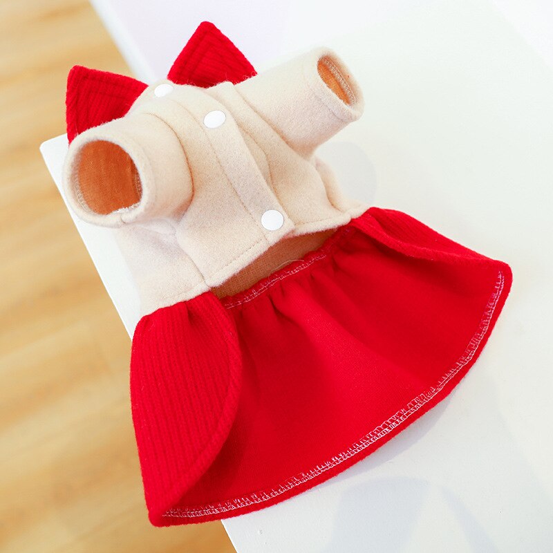 Cute Dog Dress Pet Dog Skirt Cat Puppy Costumes Yorkshire Pomeranian Shih Tzu maltese Bichon Poodle Schnauzer Clothing