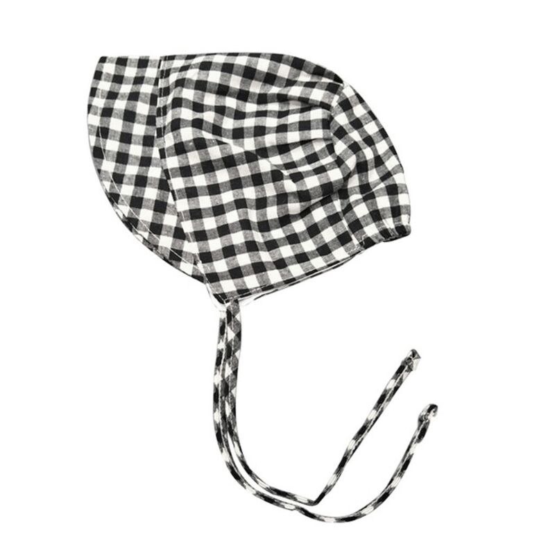 Baumwolle Baby Hütte für Mädchen Prinzessin Rüschen Baby Hütte Weiß Frühling Sommer Neugeborenen Hütte Jahrgang Baby Mädchen Hüte 85WA: 76