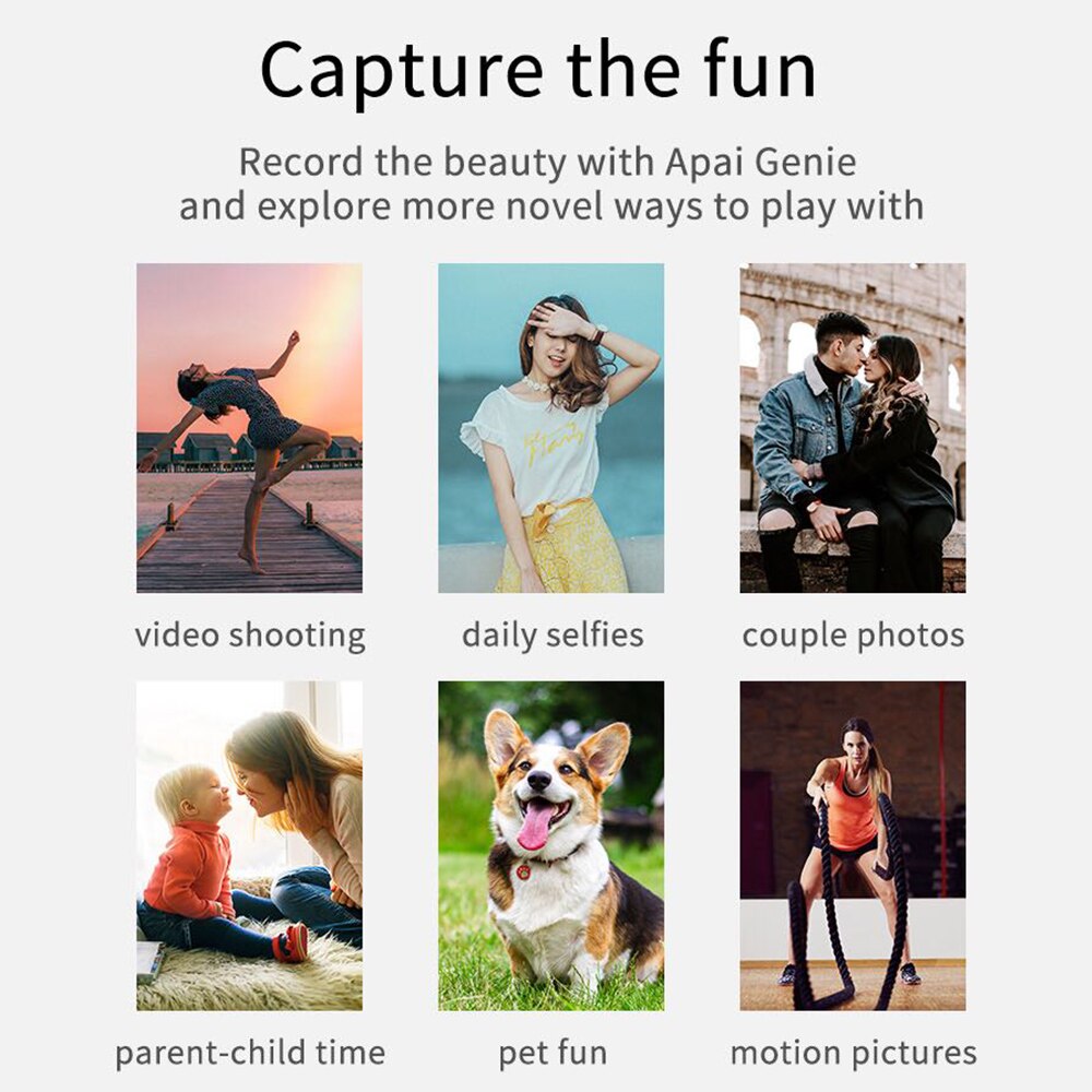 Portable Selfie Auto Tracking Holder 360 Rotation Tracking Holder Auto Face&Object Tracking Smart Shooting Camera Phone Mount