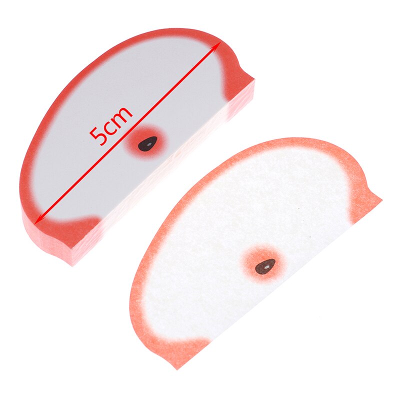 Cute Fruit Apple Note Memo Pads Portable Scratch Paper Notepads Post Sticky Apple Shape