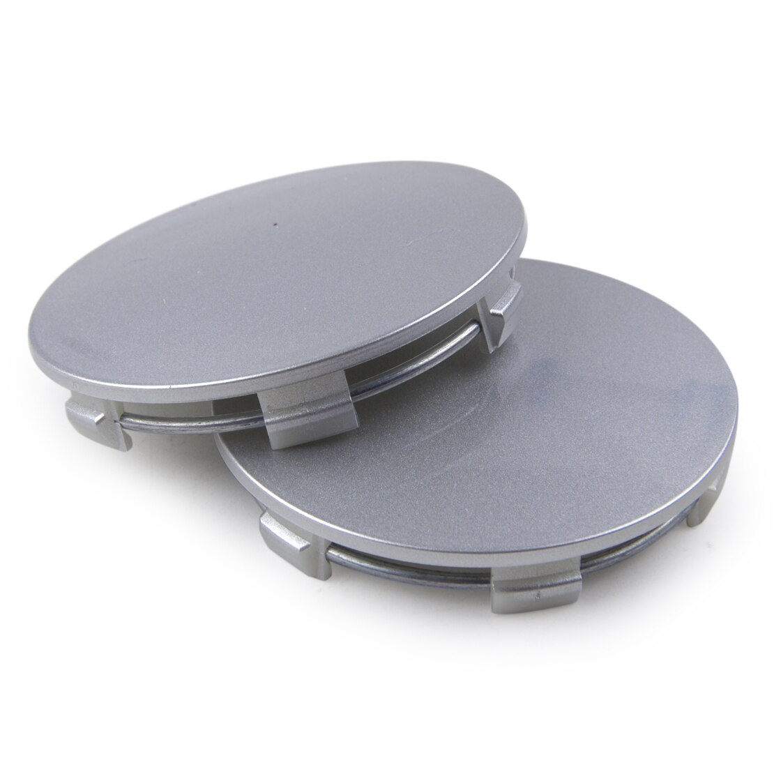 Beler 4 Pcs Abs Plastic Silver Grey 6 Tanden 62 Mm (57.5 Mm) velg Center Hub Cap Cover Auto Universele