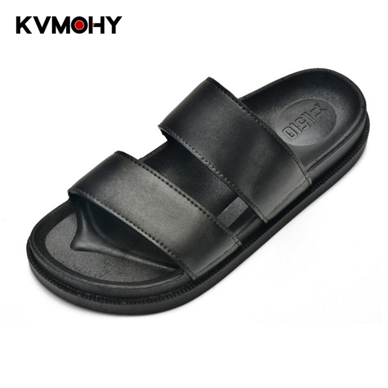Homens sapatos chinelos mulher casa interior chinelos de praia ao ar livre flip flops plana sapatos verão slides pantoufle homme
