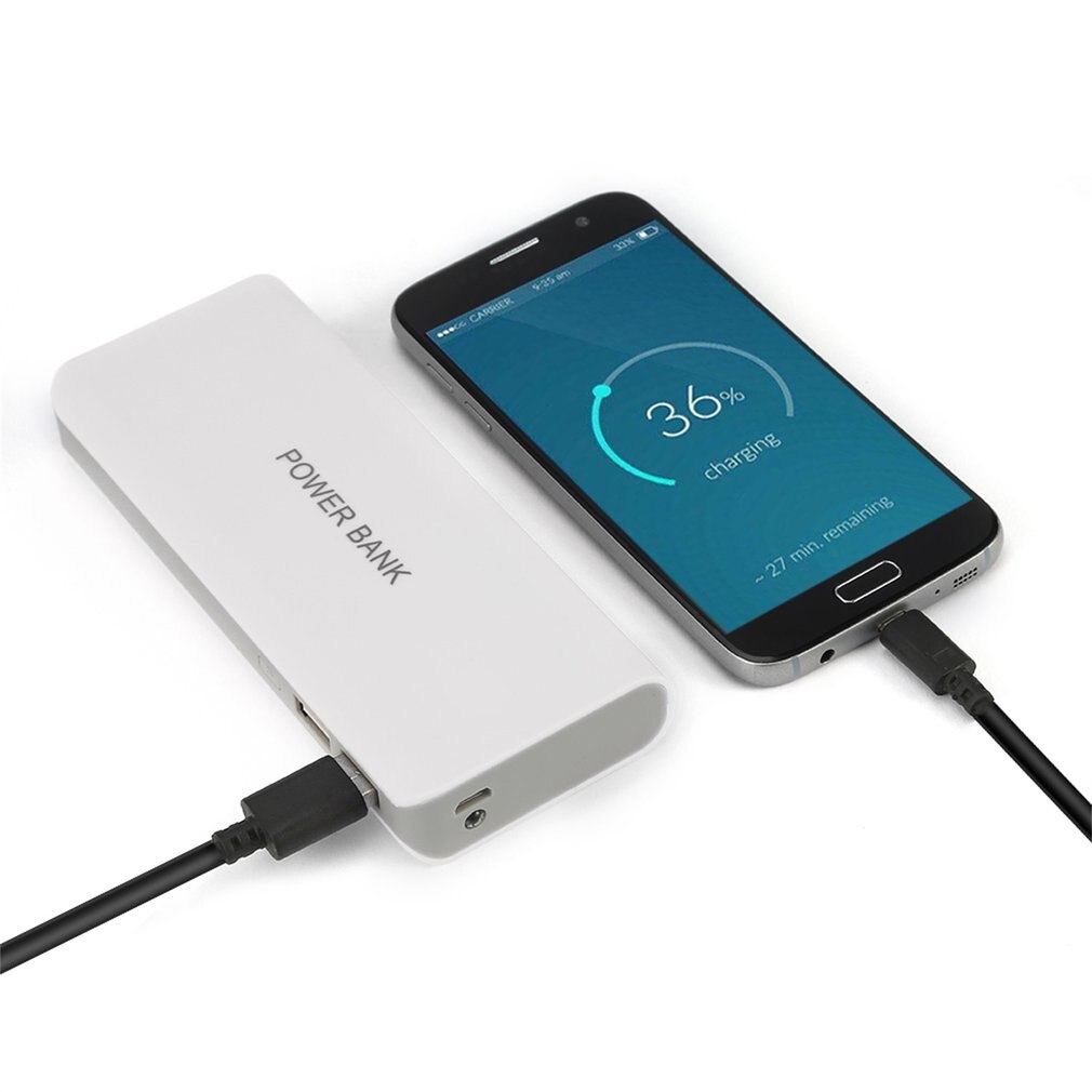 13000mah Power Bank shell External Batteries Portable Mobile Phone Backup Bank with Double USB Interface Charger Portable Power