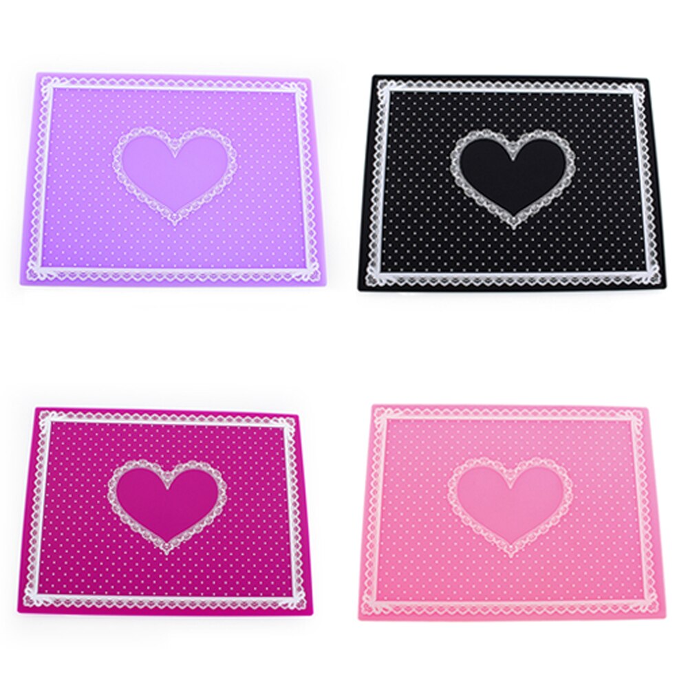 Nail Art Geavanceerde Siliconen Kussen Hand Rust Houder Kant Kussen Tafel Mat Pad Opvouwbare Manicure Salon Tool Accessoires