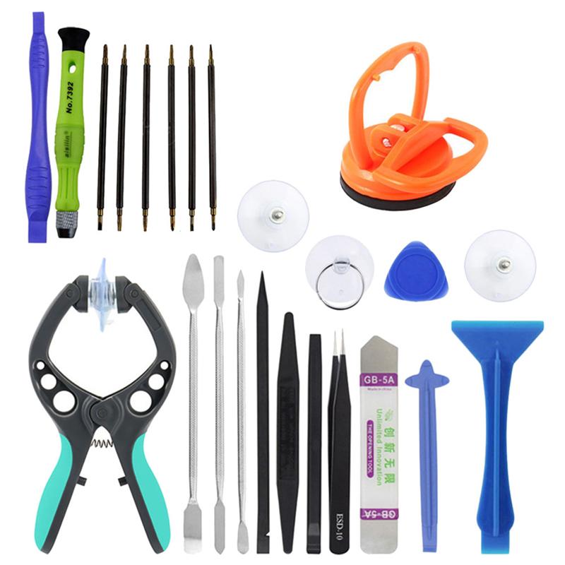 1 Set of 24 Pcs Mobile Phone Display Screen Repair Tools Phone Repair Tool Kit
