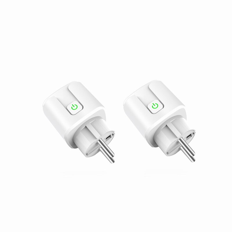 Smart Socket Wifi Socket Alexa Smart Plug Eu 16A Wifi Socket Met Alexa Compatibel App Controlled Socket Voor Homekit: 2PCS