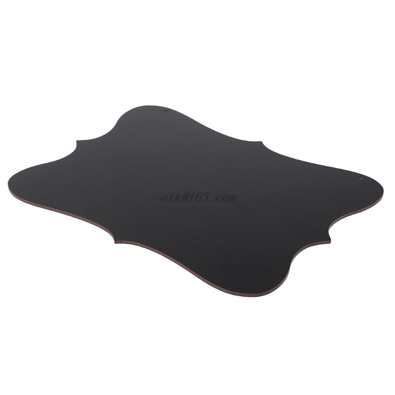 Rectangle Hanging Wood Blackboard Double Sided Erasable Chalkboard Message Board