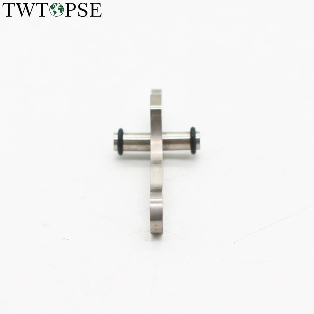 TWTOPSE 6,2g titanio sillín de la bicicleta abrazadera gancho palanca para Brompton plegable bicicleta asiento Post liberación rápida abrazadera parte accesorio