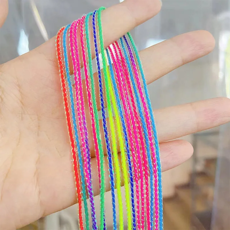 90 Cm Mix Kleurrijke 4-30 Stuks Haar Vlechten Touw Strengen Voor Afrikaanse Vlechten Meisjes Diy Paardenstaart vlechten Vrouwen Styling Haaraccessoires: plum