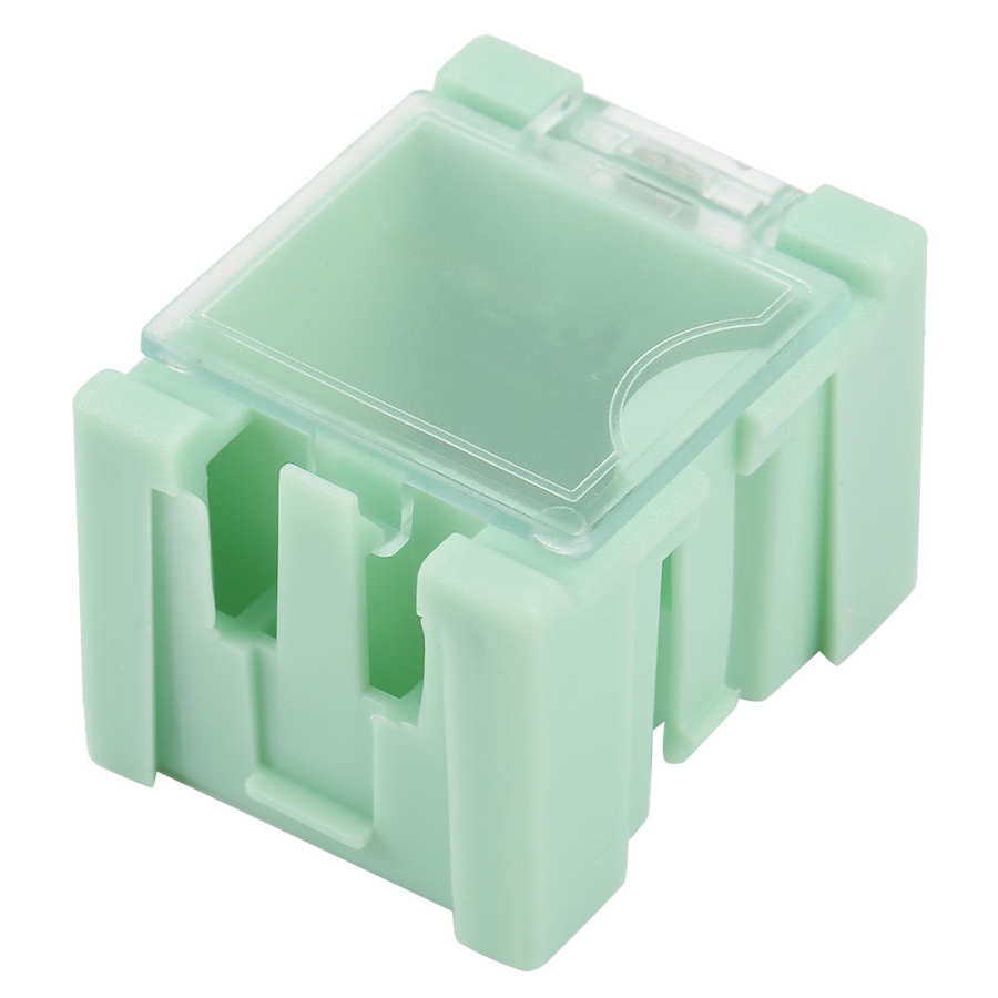 50 Stuks Smt Smd Elektronische Component Container Opbergdozen Elektronische Componenten Zelfsluitende Gesp Dozen Mini Opslag Kit
