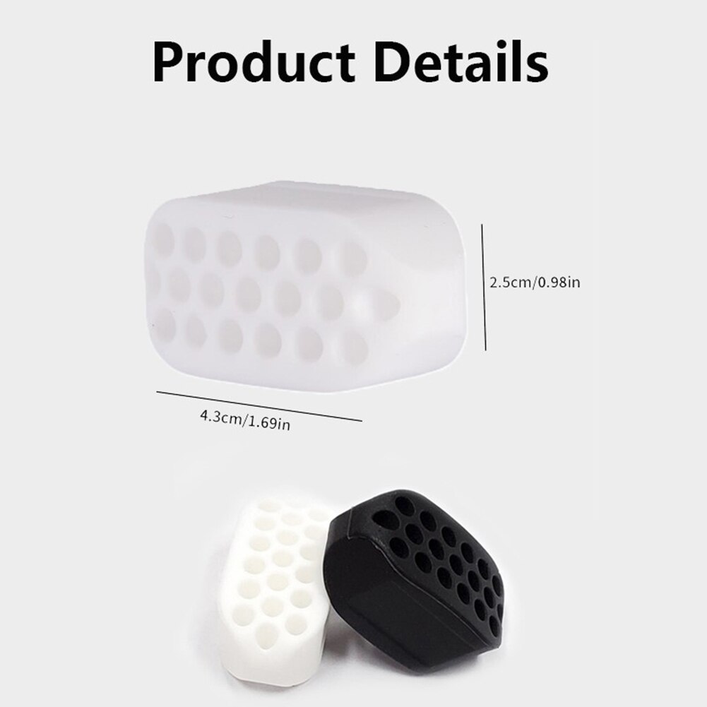 Appareil de musculation du visage et de la mâchoire, en Silicone de alimentaire, amincissant, Anti-rides, beauté, Fitness, 1 pièces