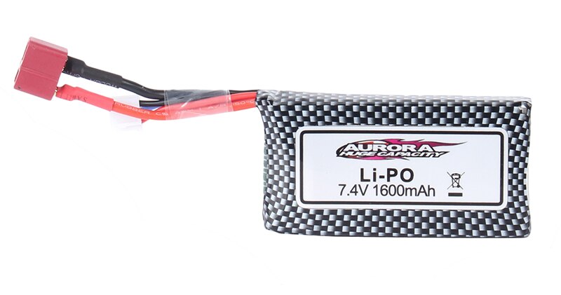 YUKALA XINLEHONG 9125 Fernbedienung Rc Auto Ersatzteile 7,4 v 1600 mah Lipo Batterie XLH 9125 batterie 1600 mah 7,4 V: Purpurrot