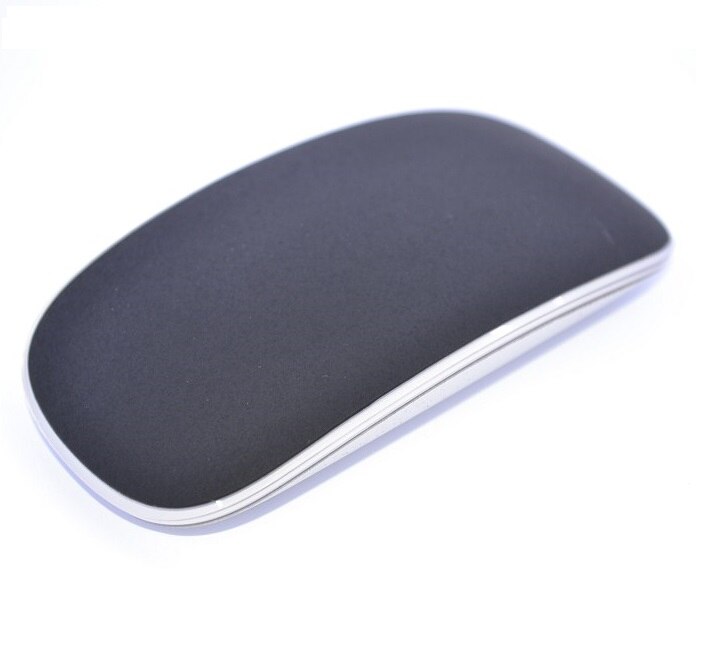 Notbook Mäbenutzen Haut Schutz Für iMac Magie Farbe Oval Weiche Maus Aufkleber Abdeckung Für Macbook Luft Profi Retina 11 13 15 silikon: Schwarz