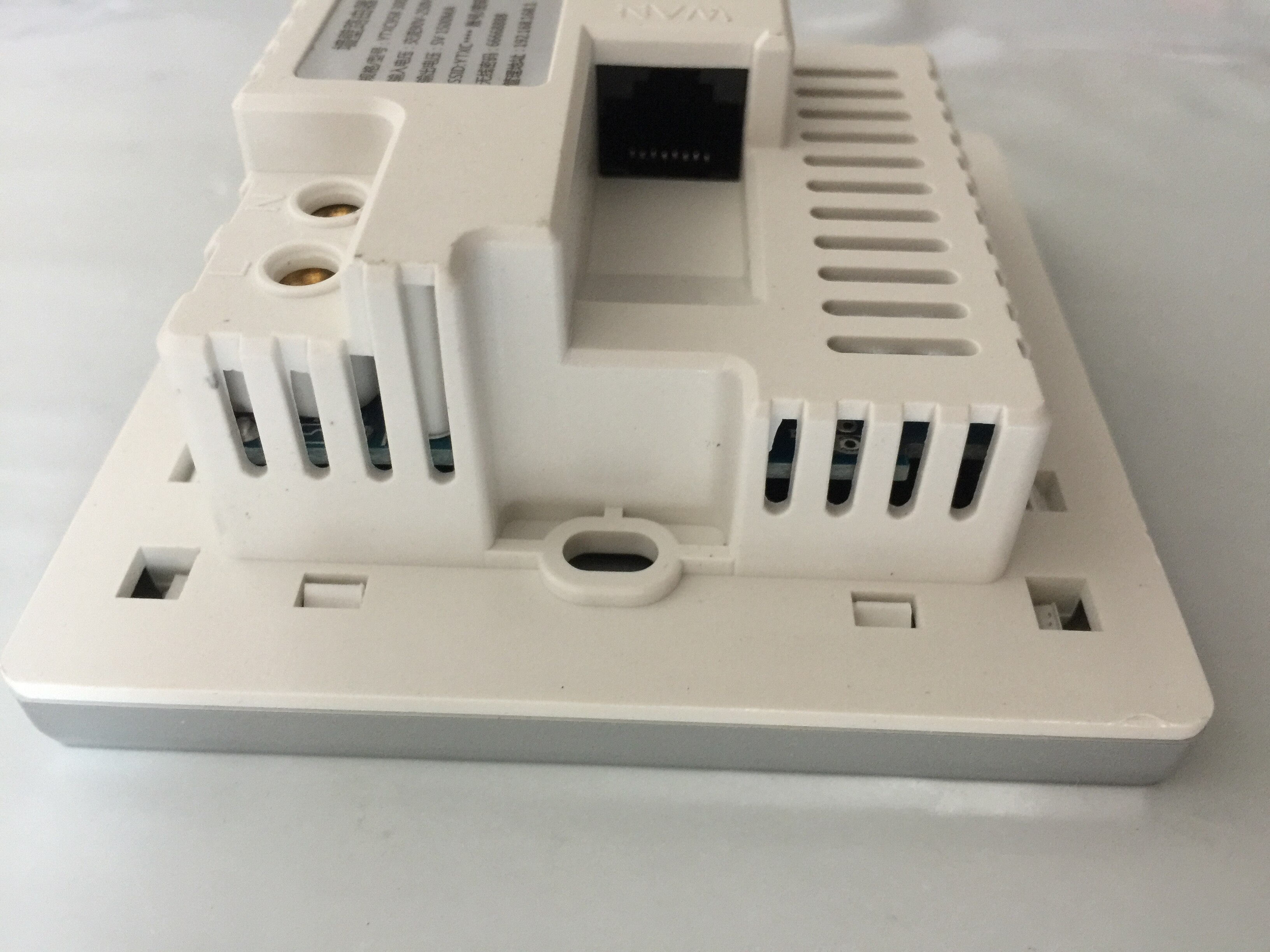 300M Wall Embedded Wireless AP Router Repeater Booster USB Charging Port 1000mA Output Acrylic Panel With RESET WIFI WPS