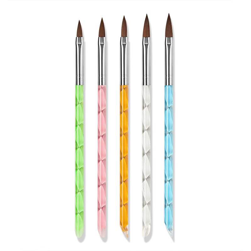 Pinceau à ongles 3 pièces/ensemble, stylo de peinture pour Nail Art, brosse pour Gel UV, Salon de beauté, à usage domestique: HM30698
