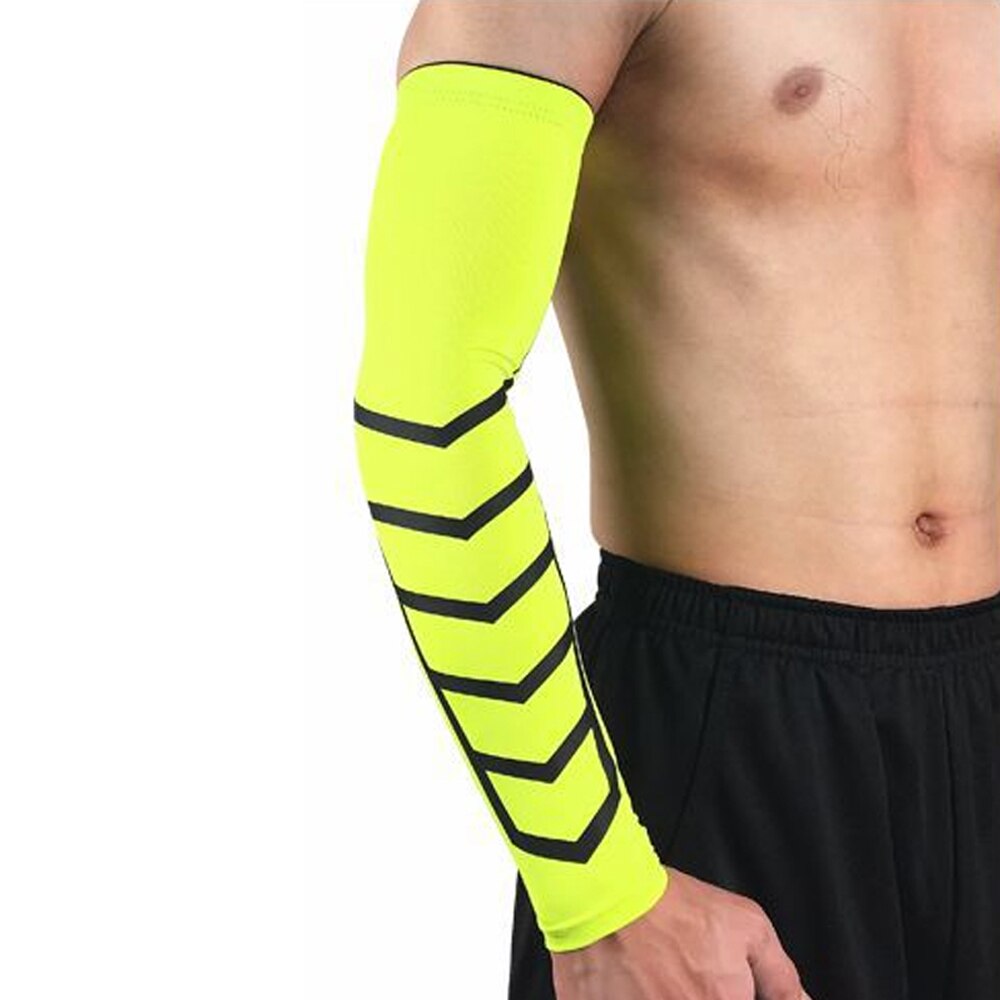 1Pcs Arm Hülse-Sport Kompression Ärmeln für Baseball,Basketball, Fußball, Radfahren, golf-Ellenbogen Brace für Arthritis,UV Schutz