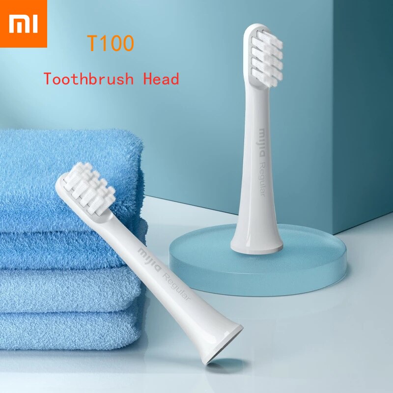 Originele 3Pcs Vervanging Heads Voor Xiaomi Mijia T100 Mi Smart Elektrische Tandenborstel Koppen Reinigen Whitening Gezonde