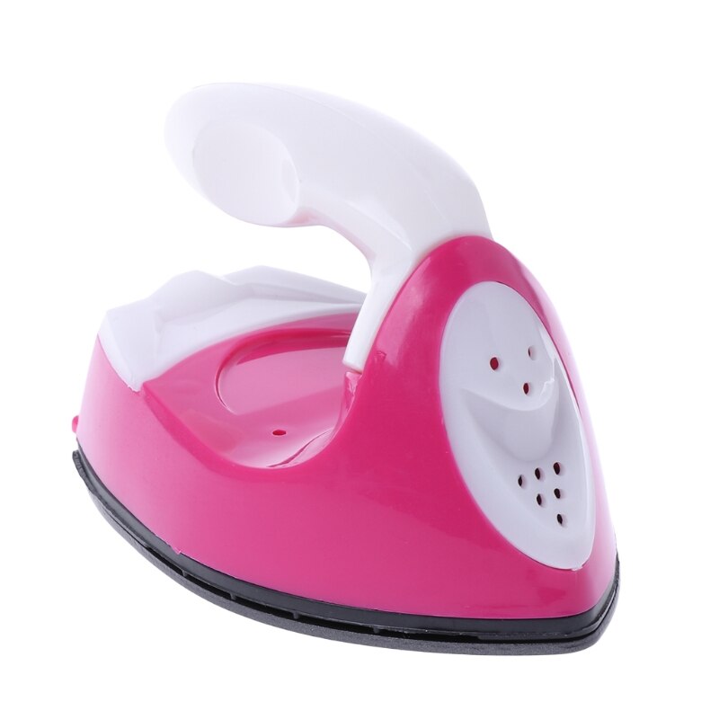 Mini Fer Électrique Portable DIY Rouge – Fer à Repasser Voyage Couture 220V EU, Pour Vinyle HTV Et Petits Projets