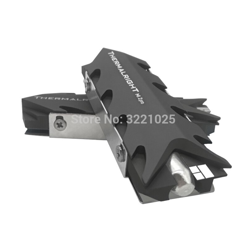 Thermalright m .2 2280 pro 22110 solid state drev køleplade heatpipe køling aluminiumslegering ssd køleplade