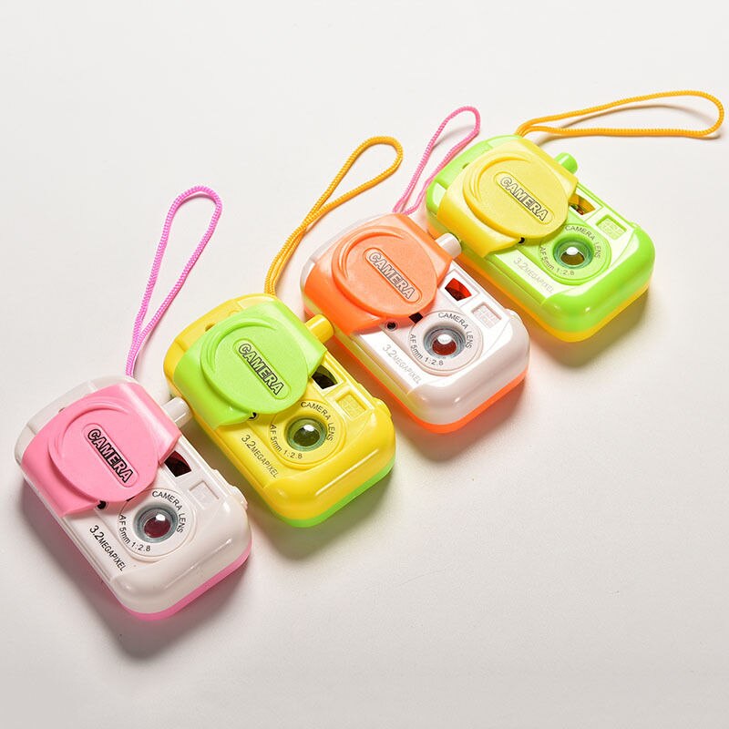 Cámara de juguete de plástico para bebés y niños, simulación inteligente, cámara Digital, estudio para niños, juguetes educativos, Color al azar, 1 Uds.