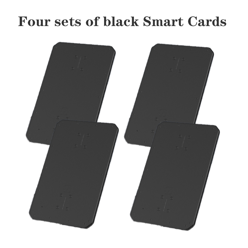 Ultra-thin card anti-loss device, wireless wallet recharge item airtag locator, suitable for Apple Find, findmy: Silver