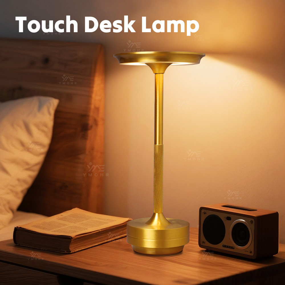 discoteca volante tocco Luci a portato 3 modalità Lampada ricaricabile per la decorazione della stanza Lampada da lettura impermeabile per esterni Comodino sbarra Luci d'atmosfera regalo