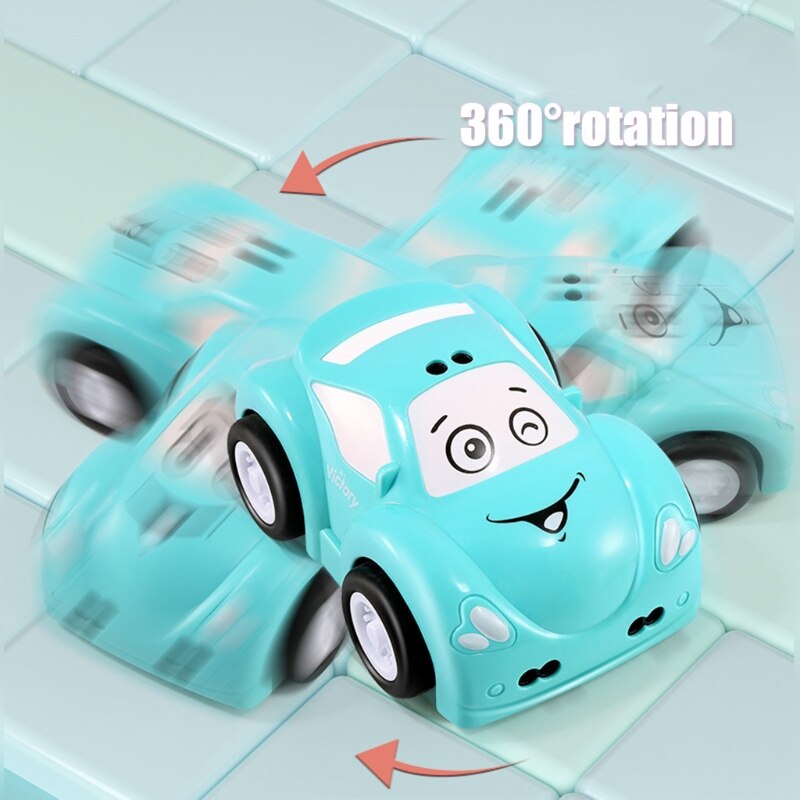 Mini Speelgoed Auto Verjaardag Party Rc Intelligente Sensor Voertuig Speelgoed Mini Politieagent Auto Elektronische Leren Auto Speelgoed