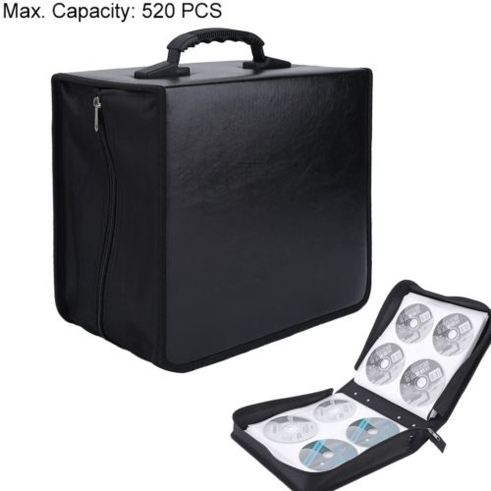 240/320/ 360400 /520 Discs Tragbare CD DVD Brieftasche Halter Tasche Fall Album Organizer Medien Lagerung Box Zipper CD Sleeve Tasche