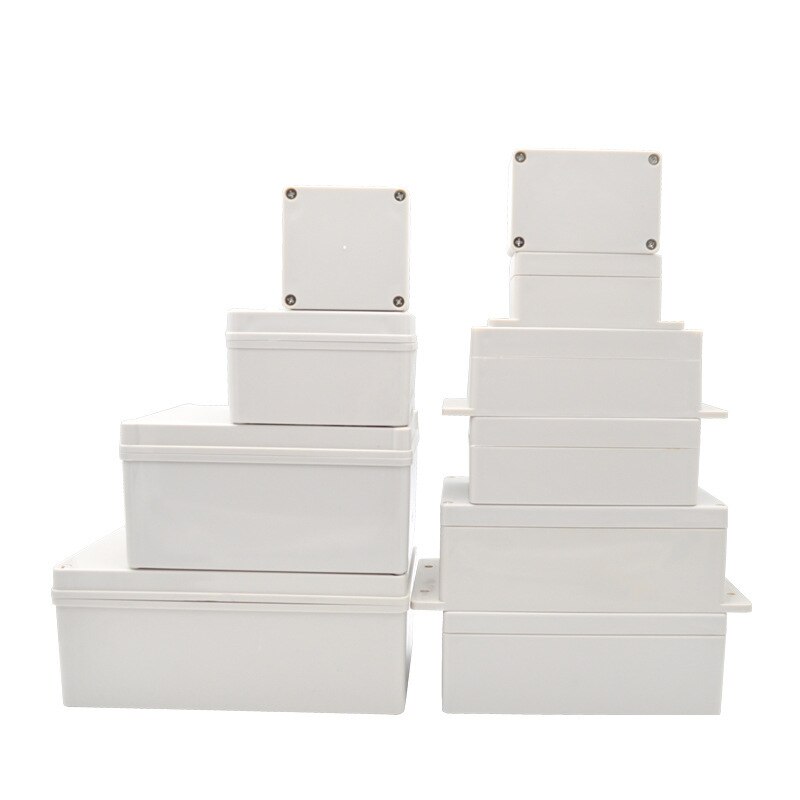 Waterproof Plastic Enclosure Box Electronic Project Instrument Case Electrical Project Box Outdoor Junction Box
