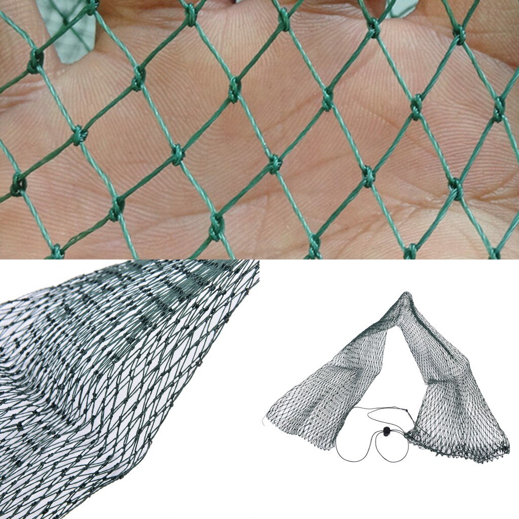 Filet De Débarquement Pour Poisson - Diamètre 15,75", Profondeur 19,68" - Nylon, Pliable, Poignée Caoutchouc - Eau Douce Et Salée