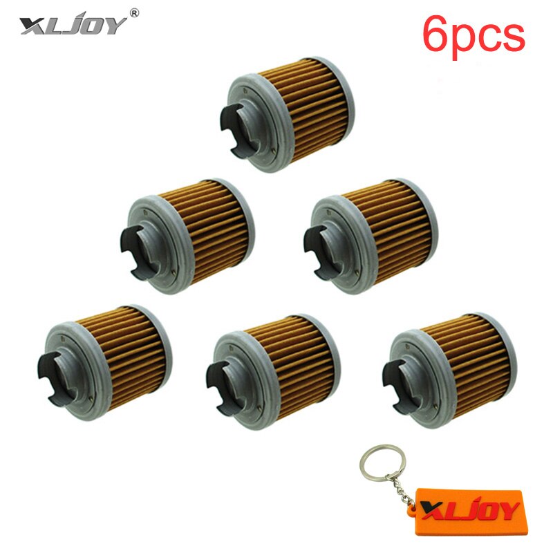 Oil Filter For YX 150cc 160cc Zongshen 155cc ZS155 Engine Pit Bike Motorcycle: 6pcs
