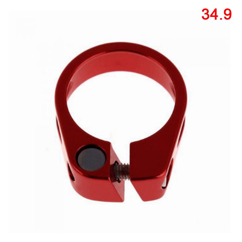 Aluminiumlegering fiets zadelpenklem 31.8/34.9mms fietsonderdelen fiets zadelpen buisklem mtb mountainbike racefiets zadelklemmen: Ywod 12-e -34.9