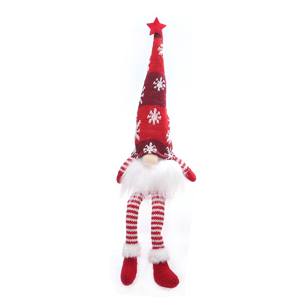 Leuchtende, gesichtslose weihnachtswichtel-puppe mit licht, baumanhänger, zwergen-weihnachtsdekoration, schmuckstück: A